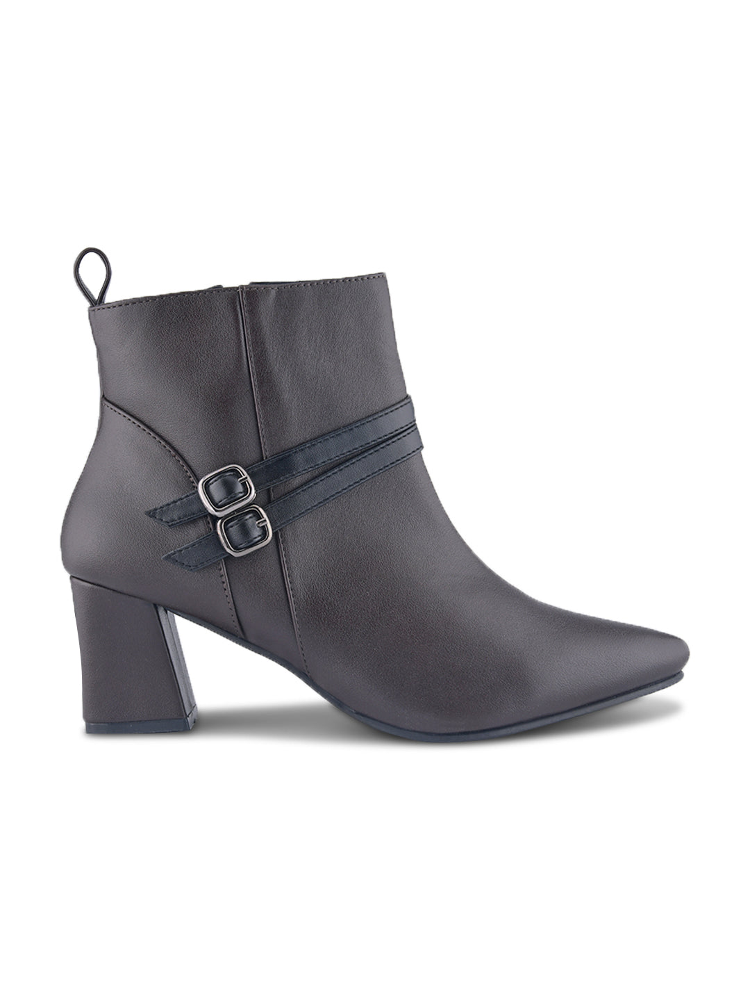 Women Double Strap Casual Boots