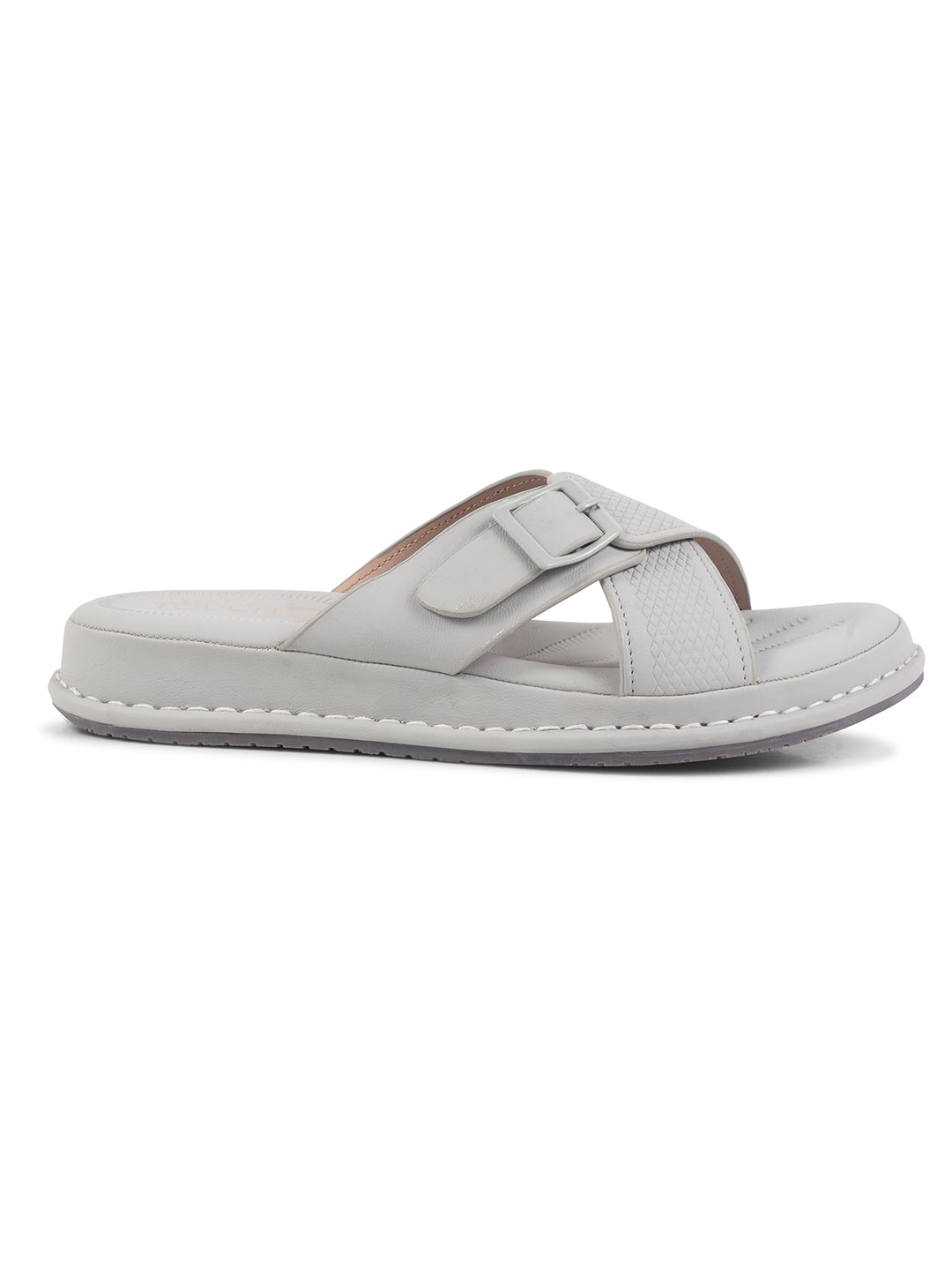 Women Black Slip On Wedge Sandals