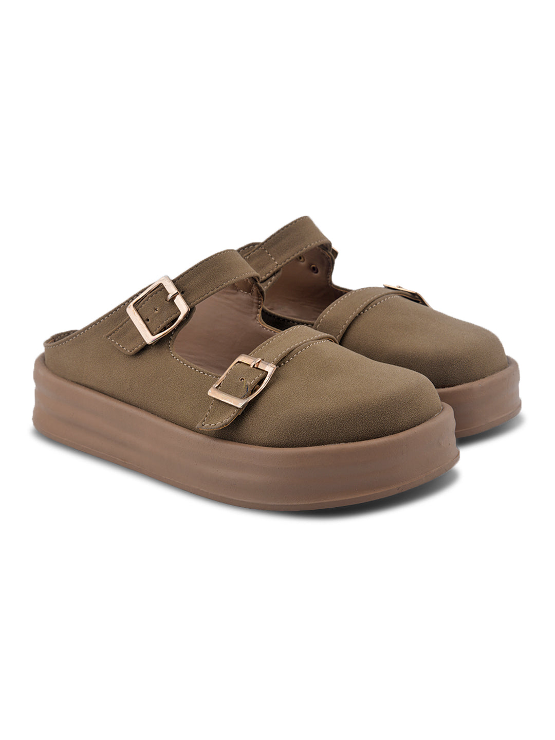 Double-Strap Mary Jane Platform