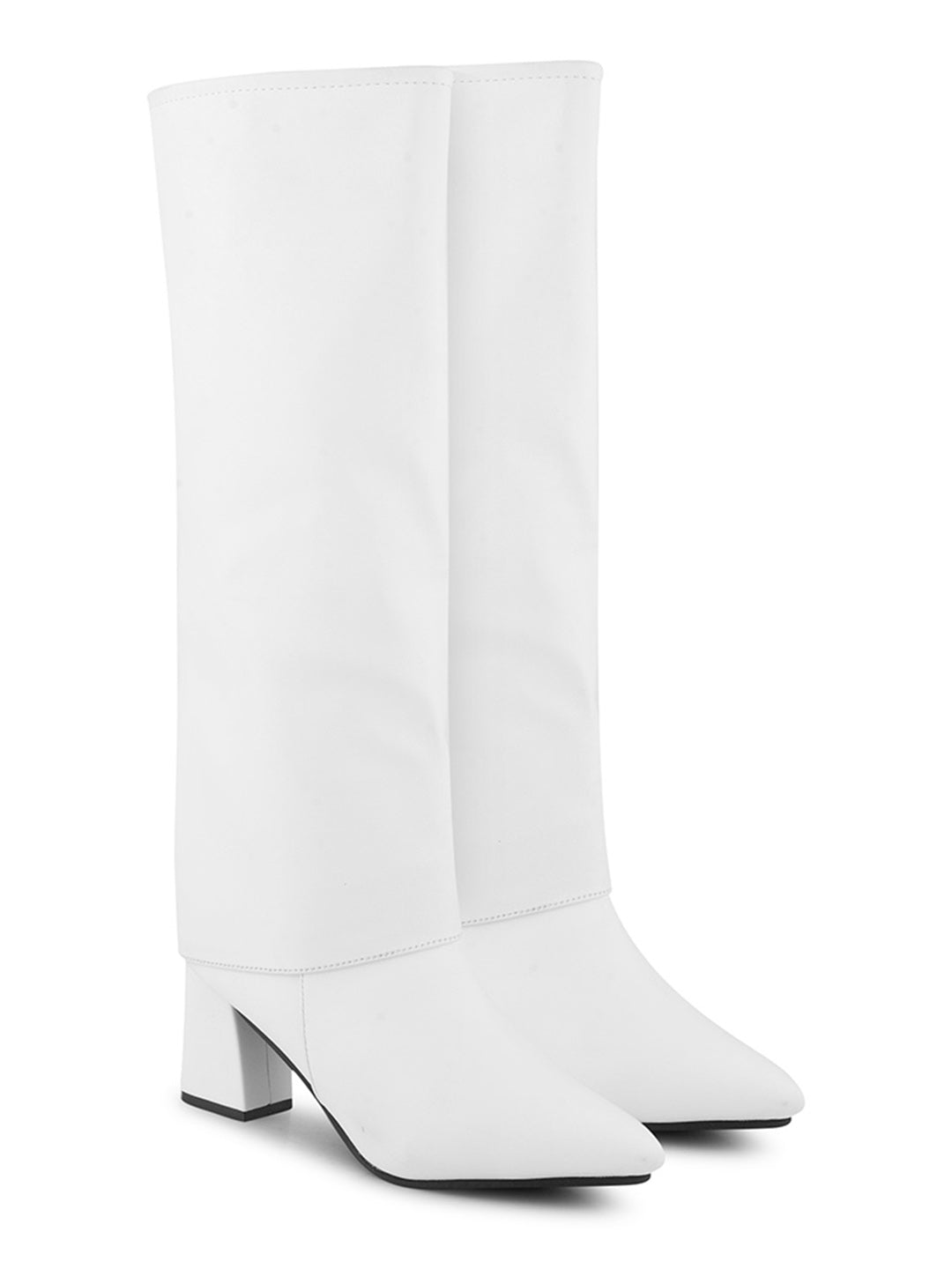 Womens Knee High Slouch Casual Boots