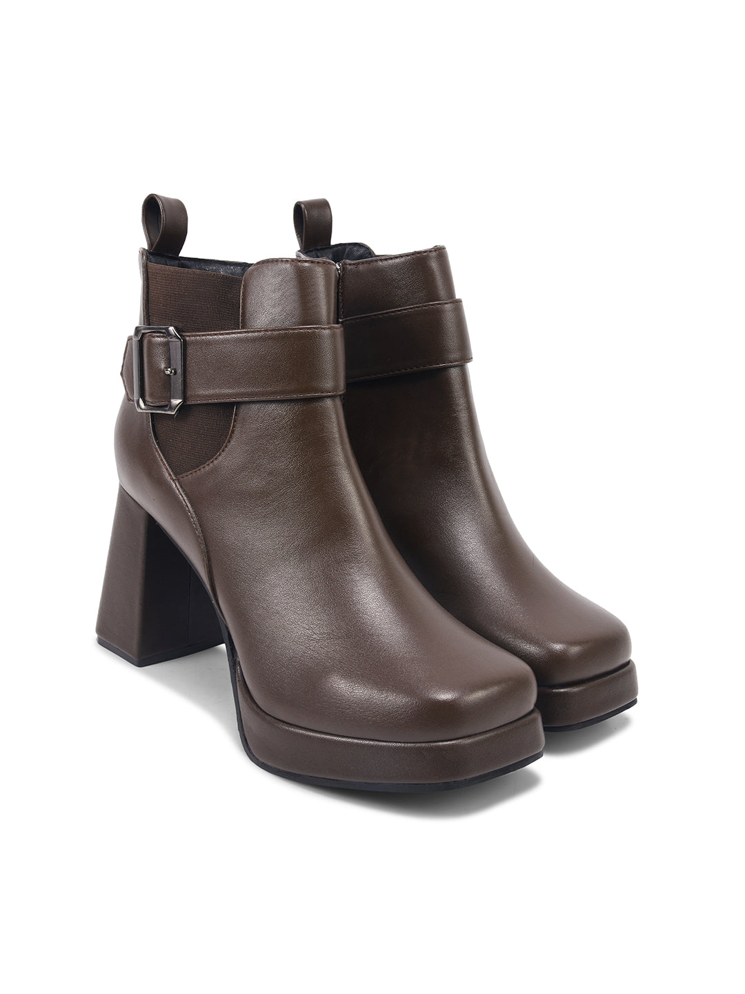 Women Block Heels Boots