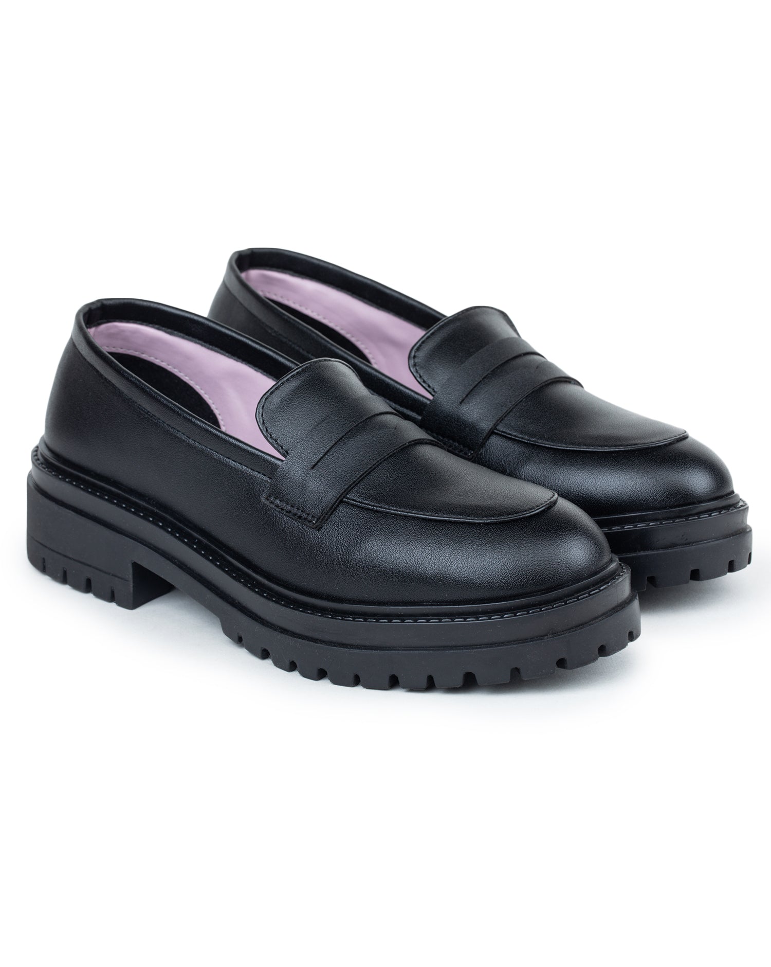 Women Round Toe Slip-On Loafers