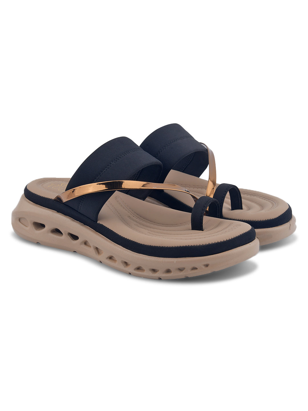 Black Cloud Cushion Comfort Sandals