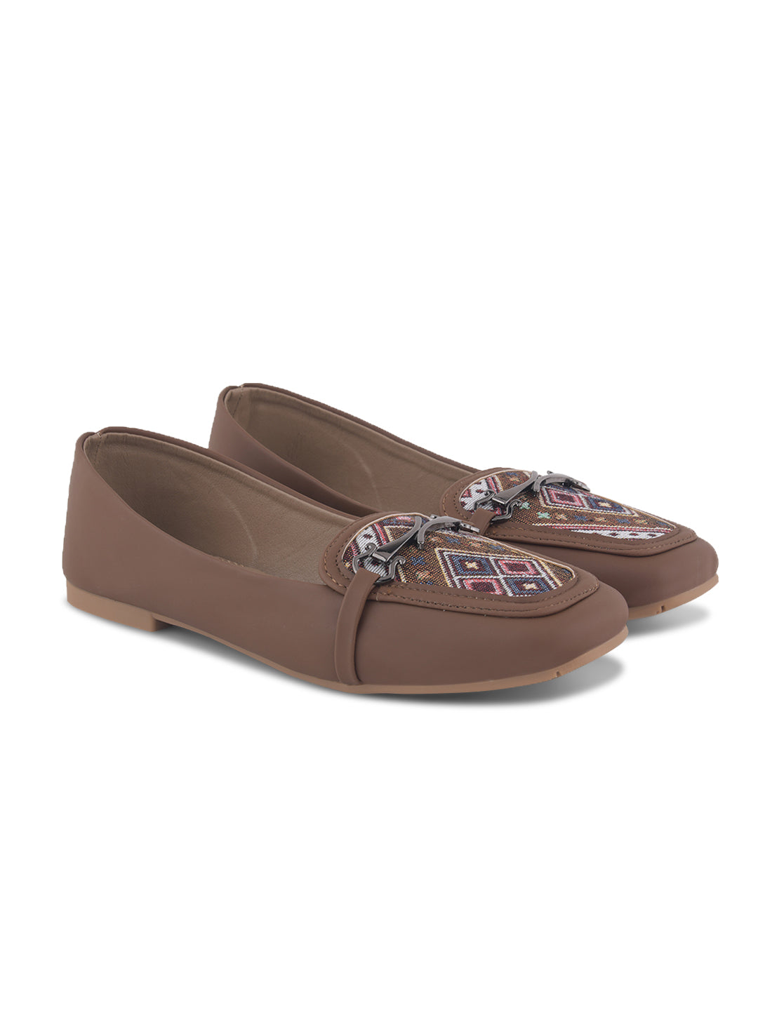 Aztec Weave Horsebit Comfort Loafers