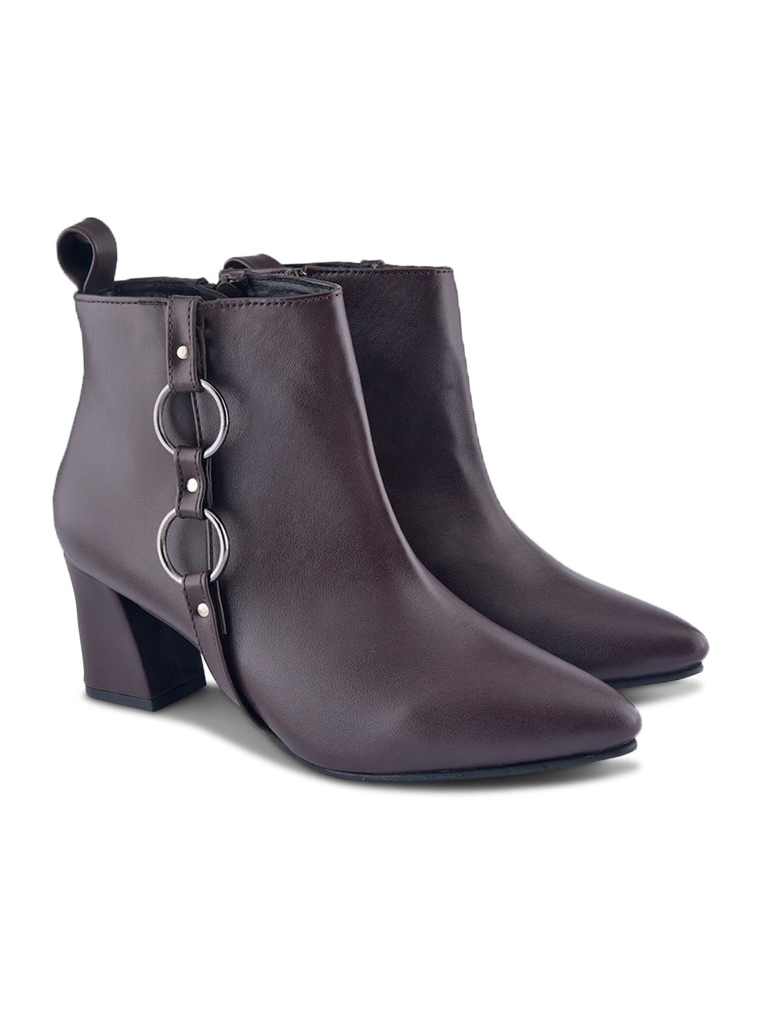 Women Double Ring Casual Boots