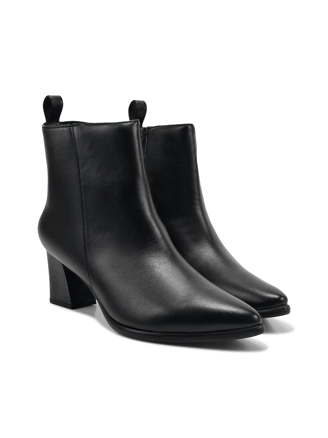 Women Heels Block Ankle Boots