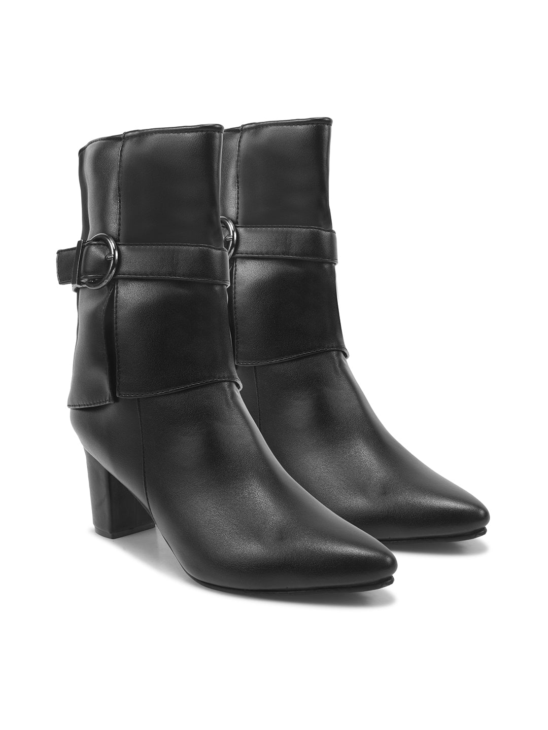 Stylish Block Heel Casual Boots