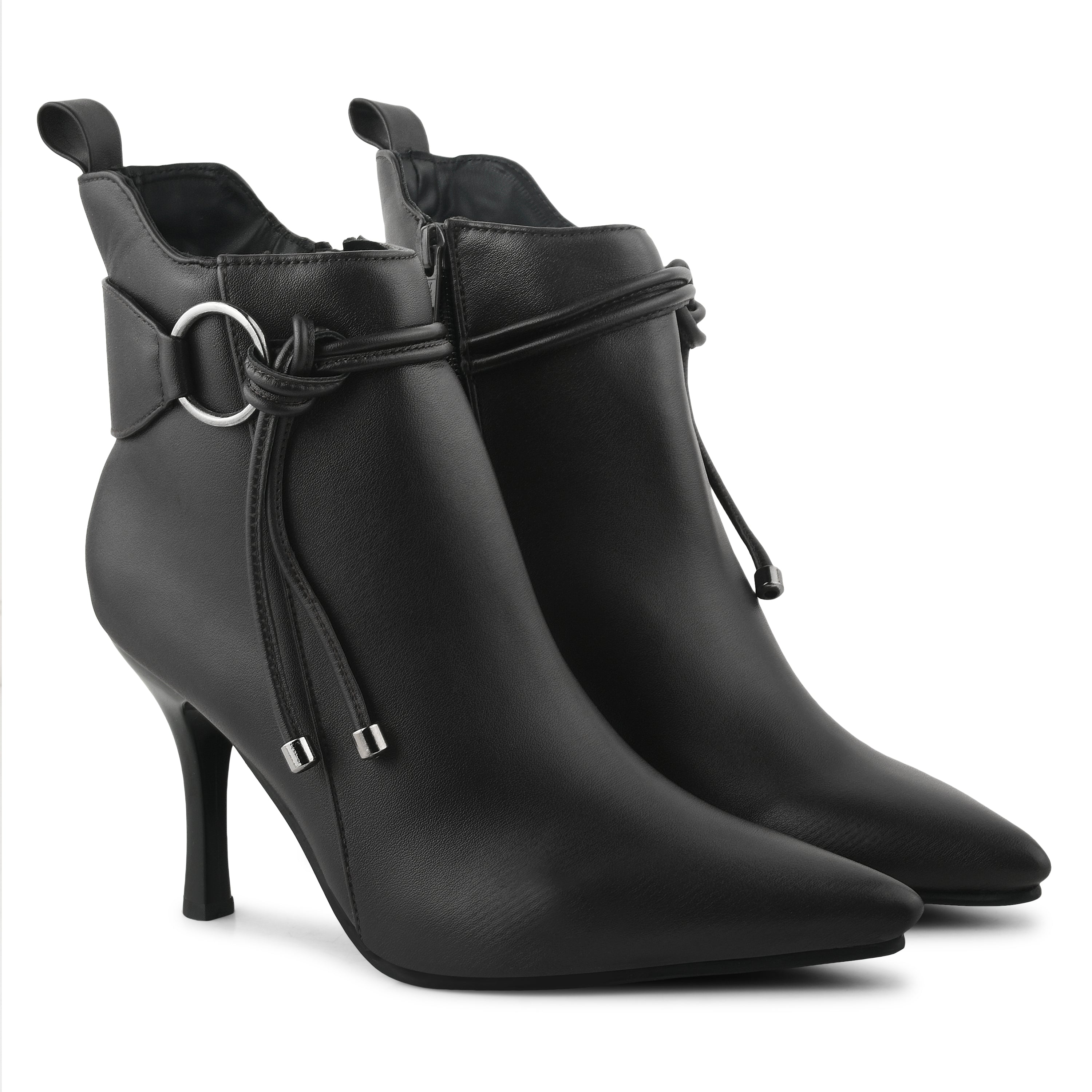 Women Slim-Heeled Regular Ankle Boots