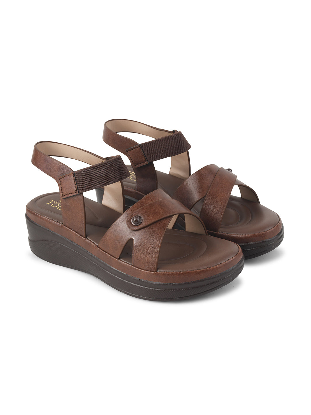Woman Comfort Sandal with Back Straps
