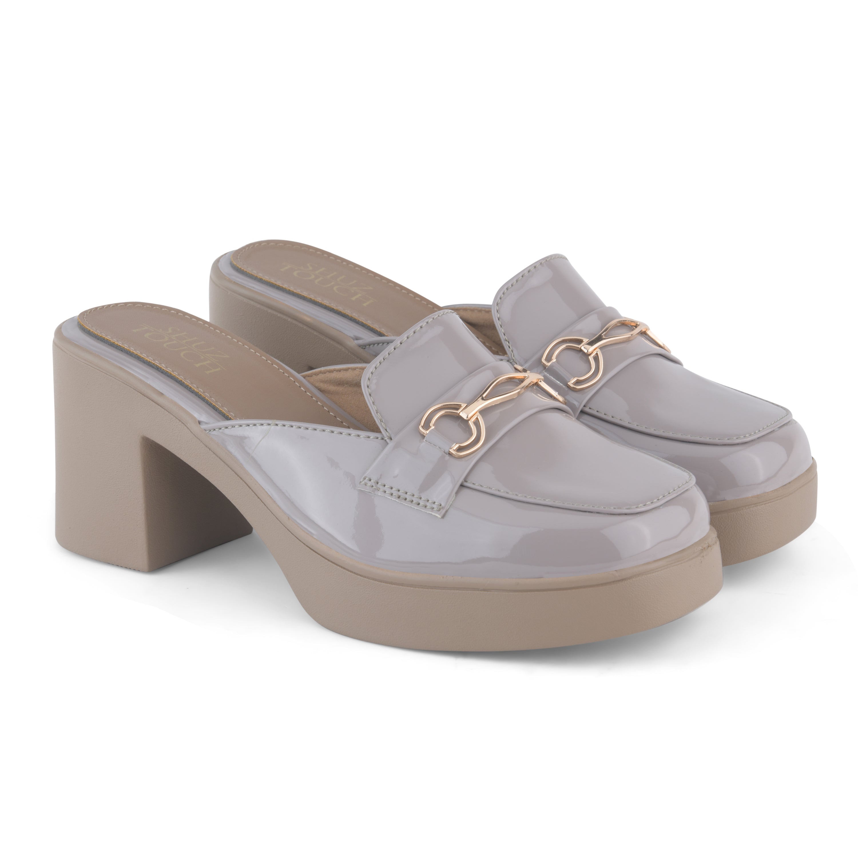 Women Platform Mules Heels