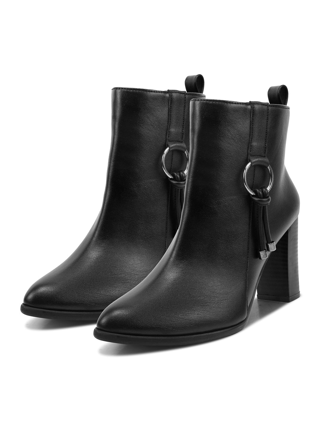 Casual Block Heel Boots