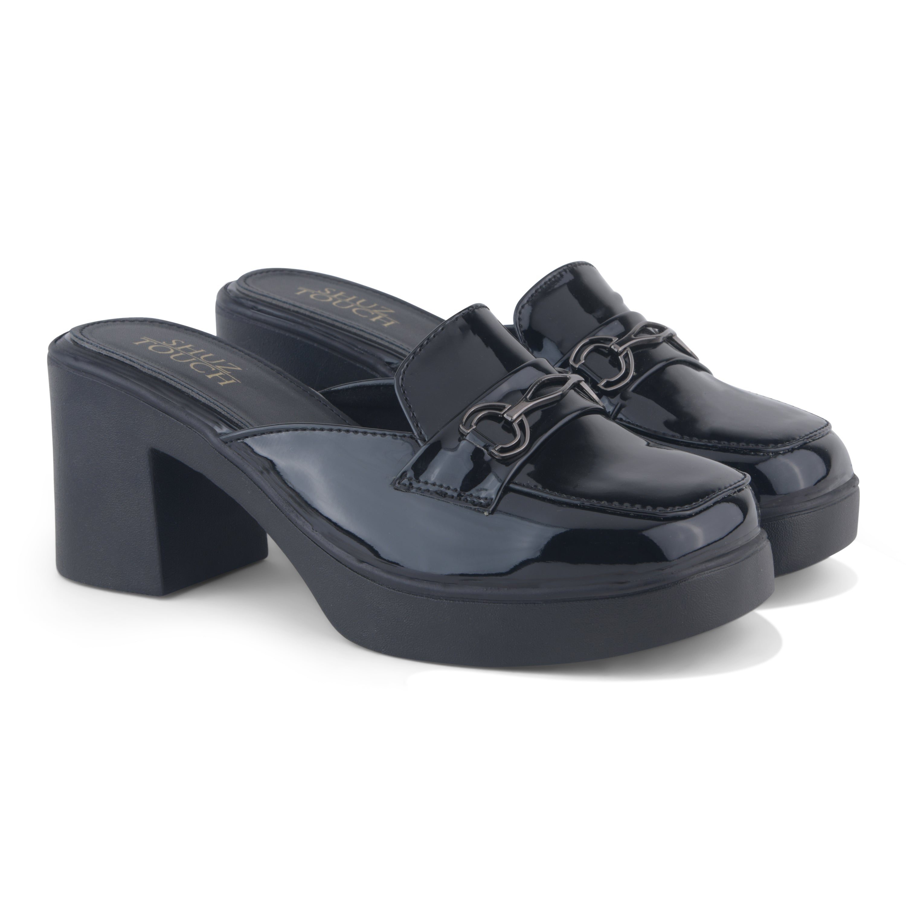 Women Platform Mules Heels
