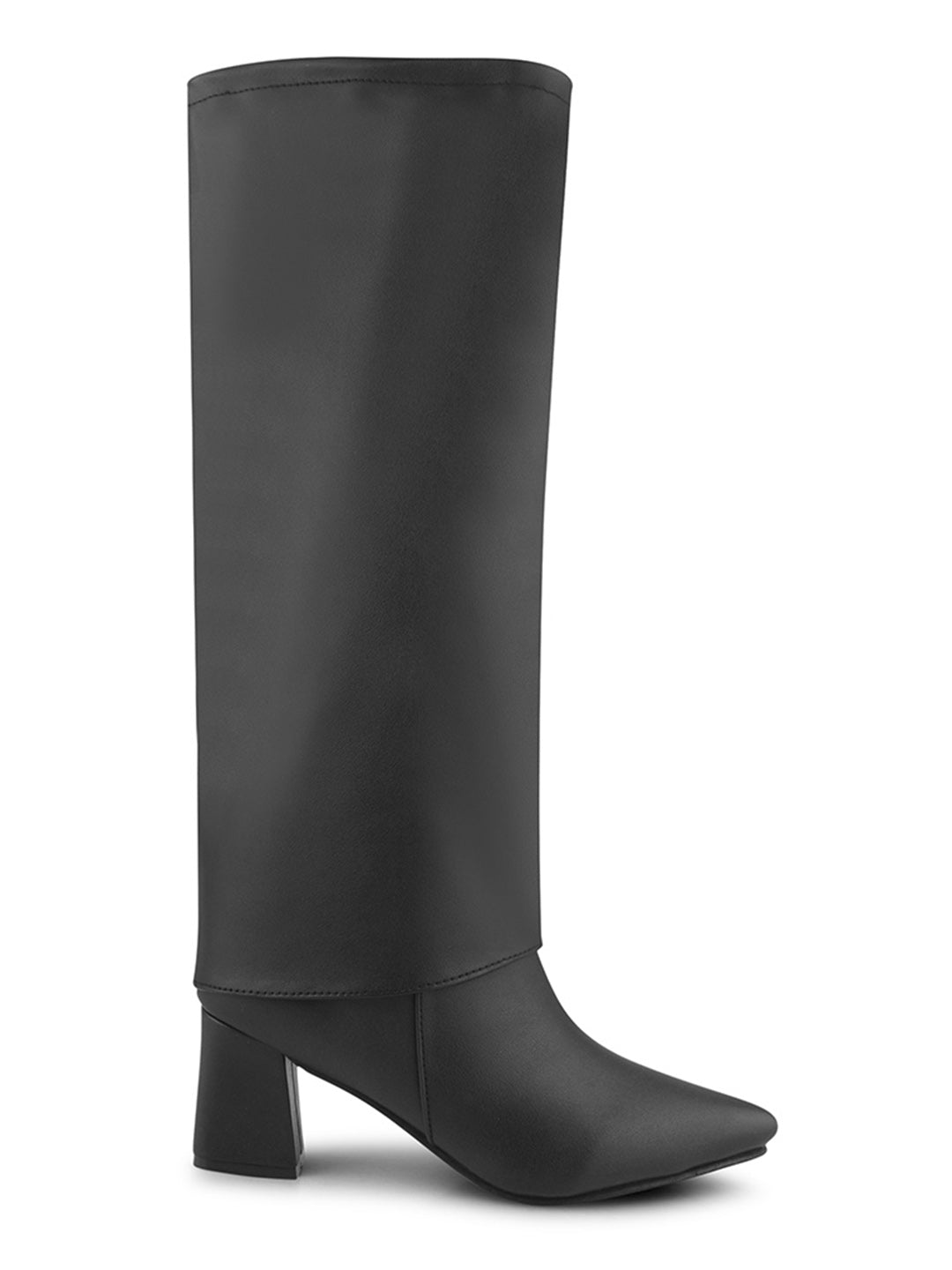 Womens Knee High Slouch Casual Boots